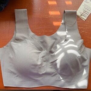 Muji Light Gray Seamless Bra